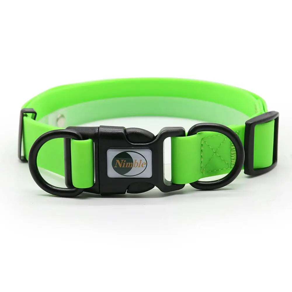 Waterproof PVC Collar for Dogs and Cats: Easy to Clean, Ideal for Small and Large Pets