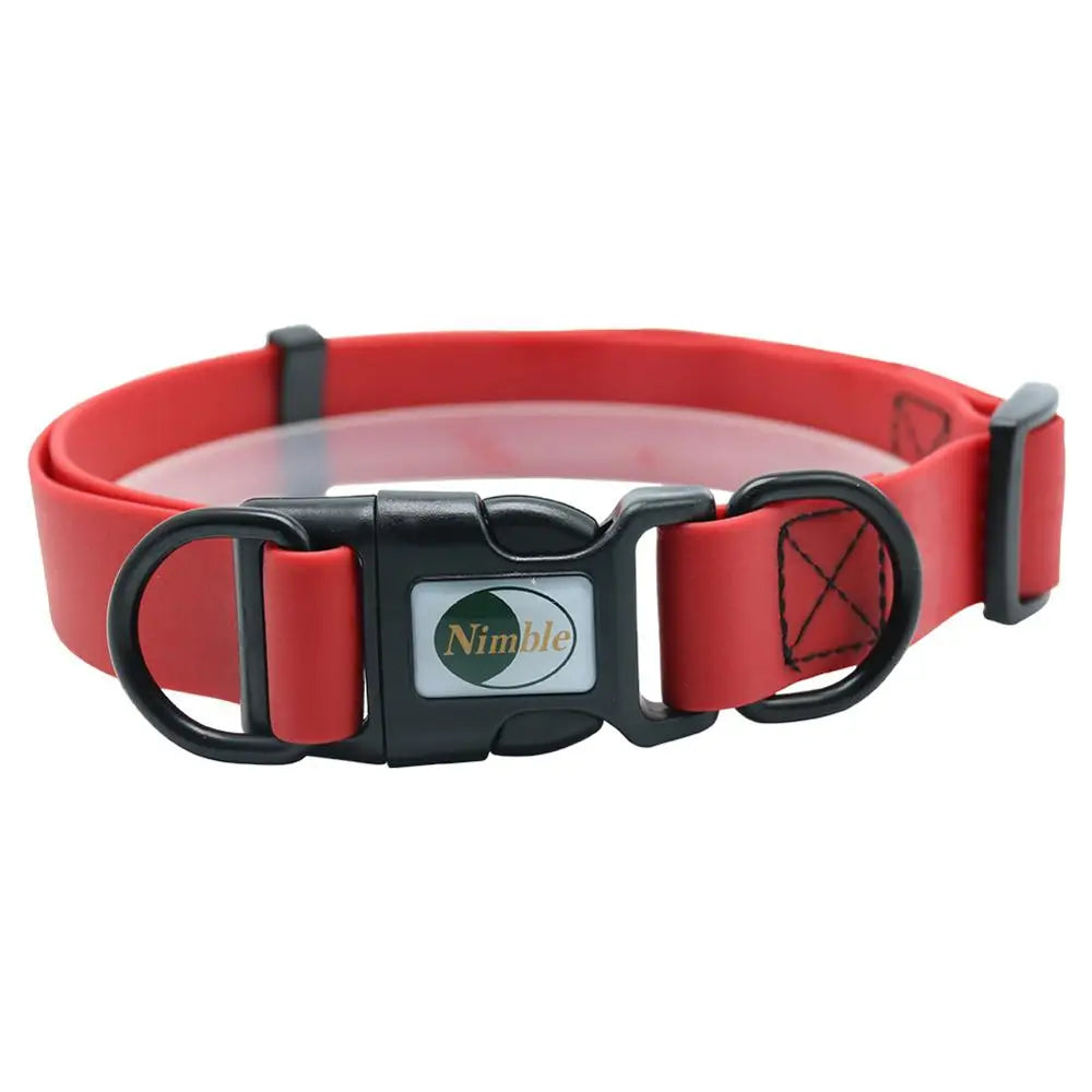 Waterproof PVC Collar for Dogs and Cats: Easy to Clean, Ideal for Small and Large Pets