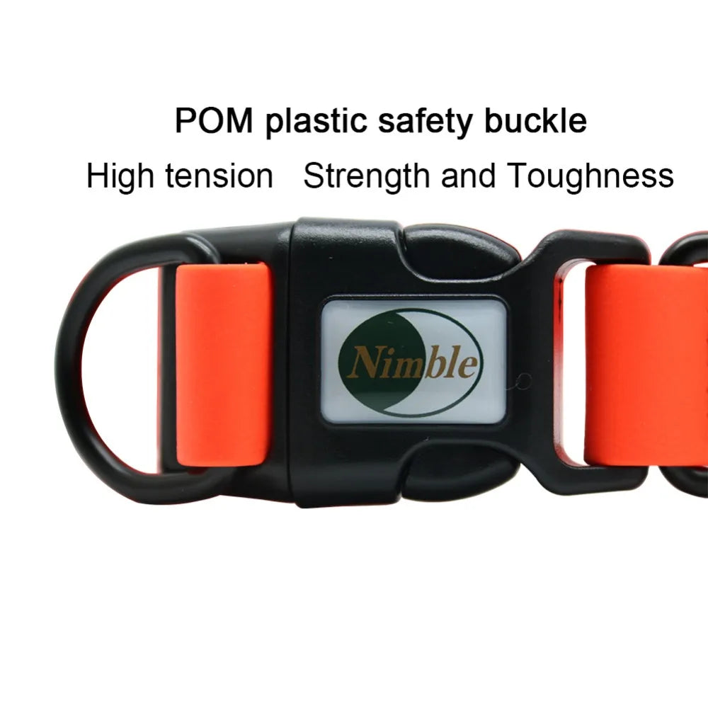 Waterproof PVC Collar for Dogs and Cats: Easy to Clean, Ideal for Small and Large Pets