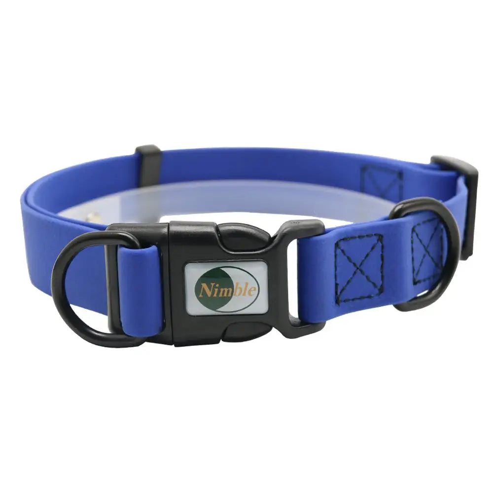 Waterproof PVC Collar for Dogs and Cats: Easy to Clean, Ideal for Small and Large Pets