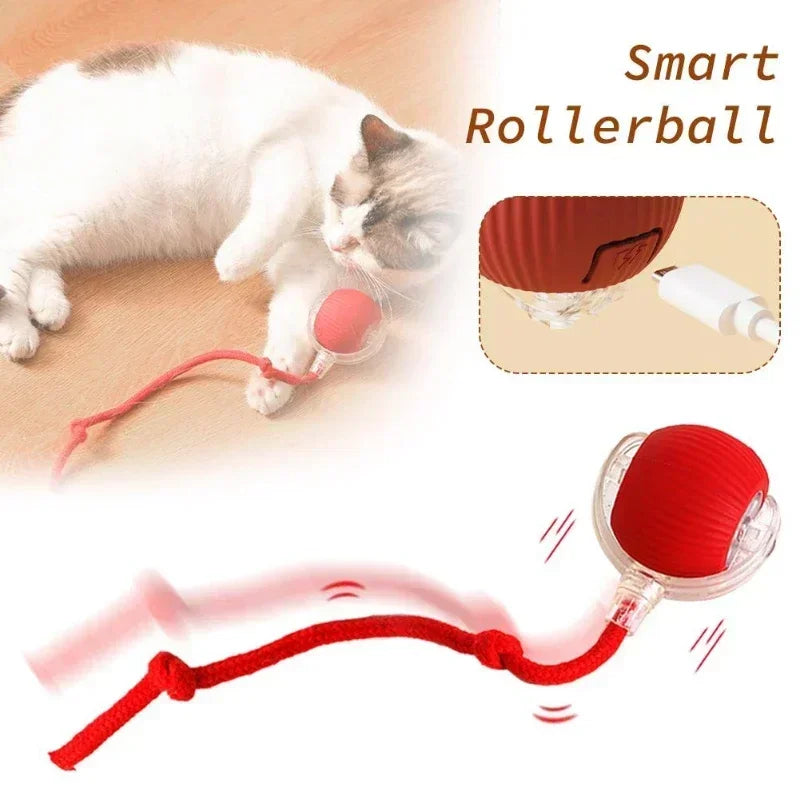 Pallina Smart con Coda – Il Gioco Elettrico Ricaricabile che Fa Impazzire Cani e Gatti