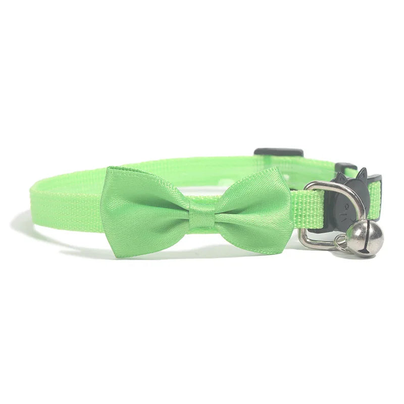 Collari Carini e Regolabili per Gatti – Multicolor con Campanellino