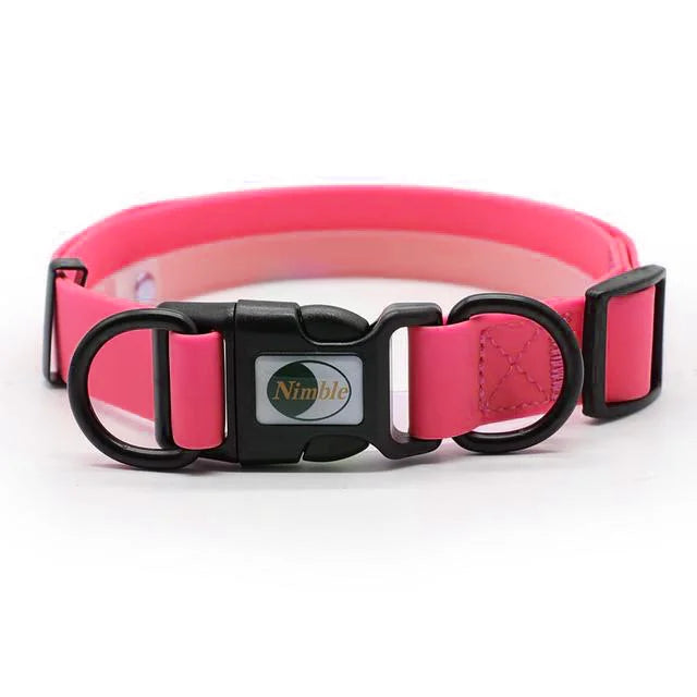 Waterproof PVC Collar for Dogs and Cats: Easy to Clean, Ideal for Small and Large Pets