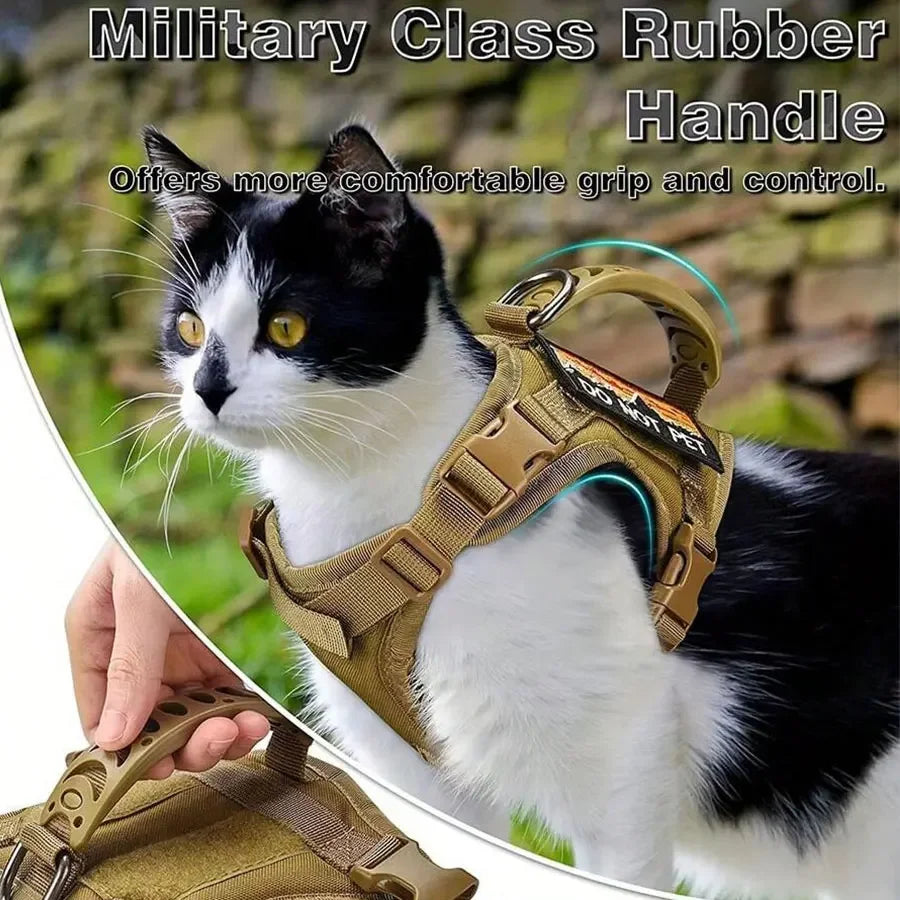 Gilet Impermeabile per Gatti – Passeggiate Sicure con Vestito Regolabile e Comodo