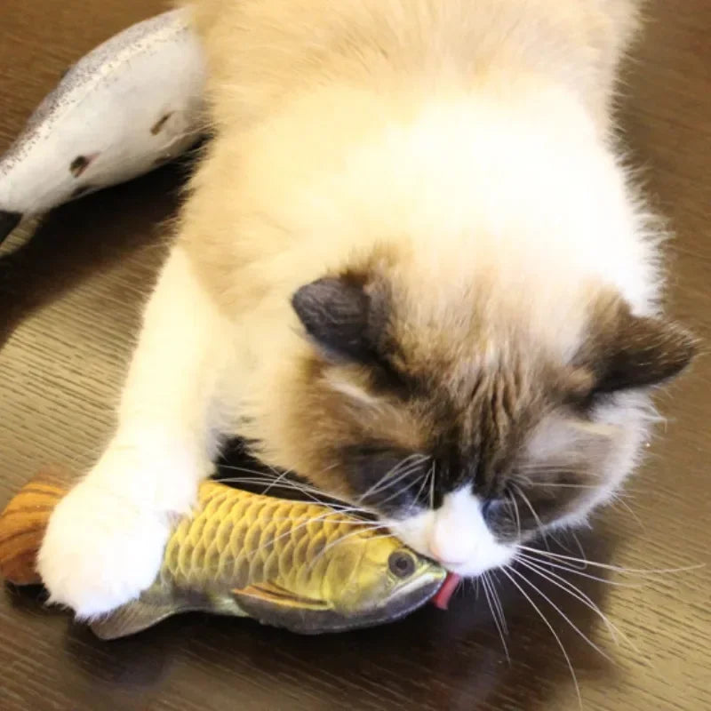 Interactive Fish Catnip Cat Toy – Fun Guaranteed