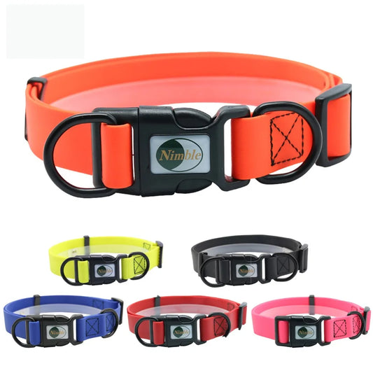 Collare Impermeabile in PVC per Cani e Gatti: Facile da Pulire, Ideale per Animali di Piccole e Grandi Dimensioni