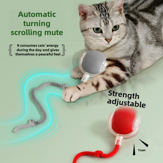 Pallina Smart con Coda – Il Gioco Elettrico Ricaricabile che Fa Impazzire Cani e Gatti